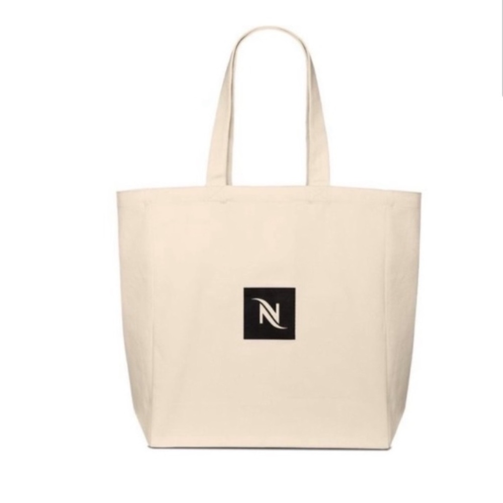 Nespresso canvas tote bag
